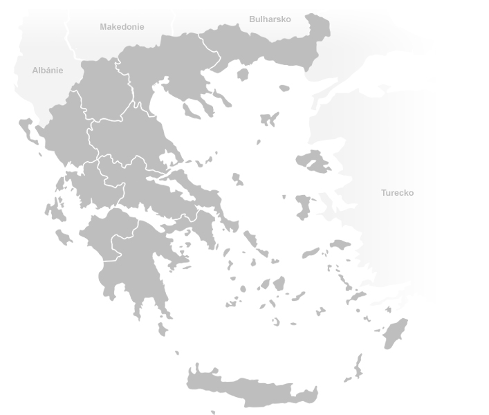 Mapa Grecji i wysp greckich